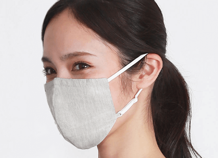 肌側シルク１００％高機能マスク