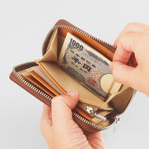 本革スマート財布 二つ折り財布: ココチモ（cococimo）の通販ショップ