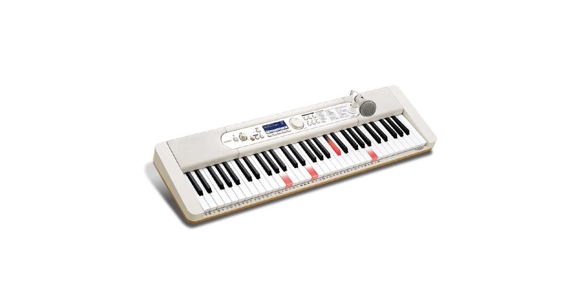 【美品】CASIO 光ナビゲーションキーボード LK-526